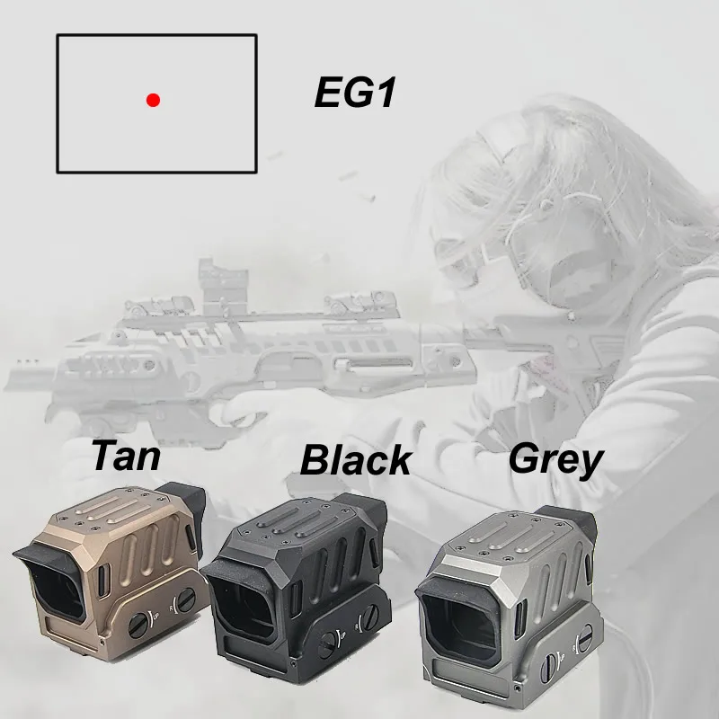 

EG1 Red Dot Scope Holographic Reflex Sight 1.5 MOA w/ 20mm Rail Mount for Sniper Outdoor Hunting