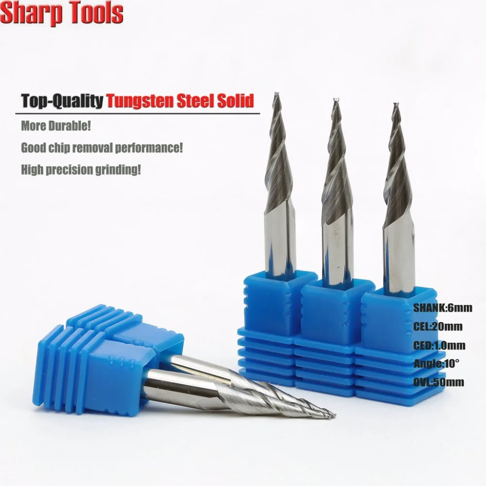6mm SOLID CARBIDE L/S 2 FLUTED SLOT DRILL MILL EUROPA TOOL 3023030600  #C2 