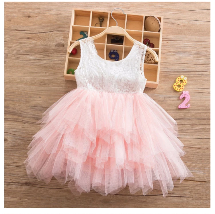 Vestido de Moda a Céu Roupas para Crianças Rendas de Manga Vestido de Princesa Meninas Aberto Quinzena Comprida Menina Branco 13 comprida menina branco vestido de princesa roupas para crianças