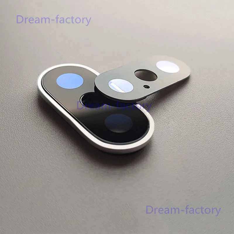 

50PCS Back Camera Glass Lens with Tape Replacement for Apple iPhone X XS Max Xr 7 8 Plus free DHL