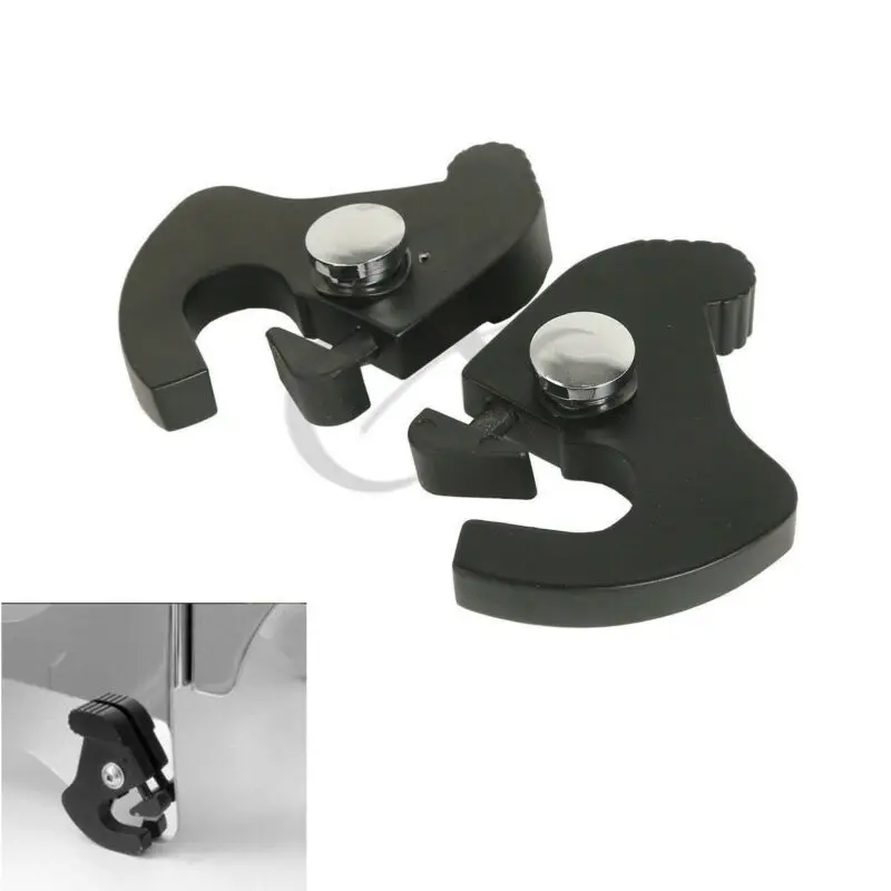 

Motorcycle Sissy Bar Luggage Rack Docking Latch Clip Kit For Harley Detachable Rotary Parts
