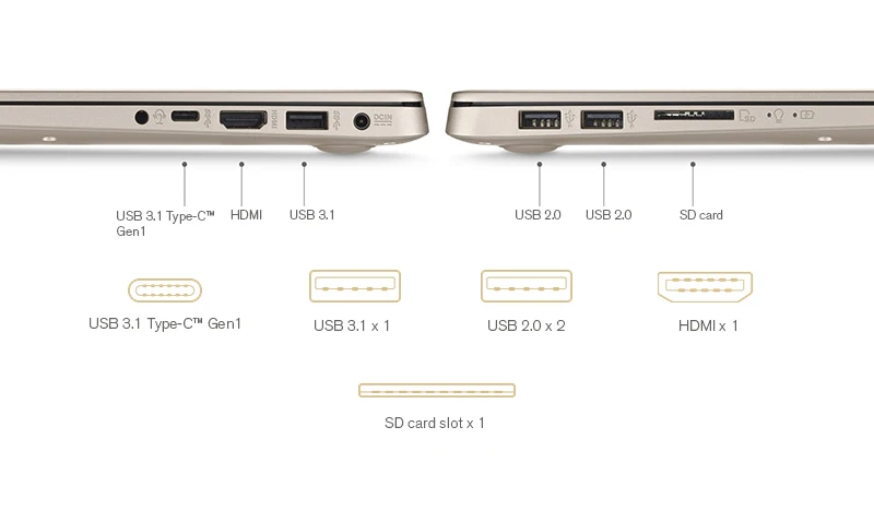 15,6 дюйма ASUS S5100UQ8250 4 ГБ Оперативная Память 500 ГБ + 128 ГБ SSD Intel Core I5 8250 Процессор NVIDIA Geforce 940MX Бизнес развлечения Тетрадь