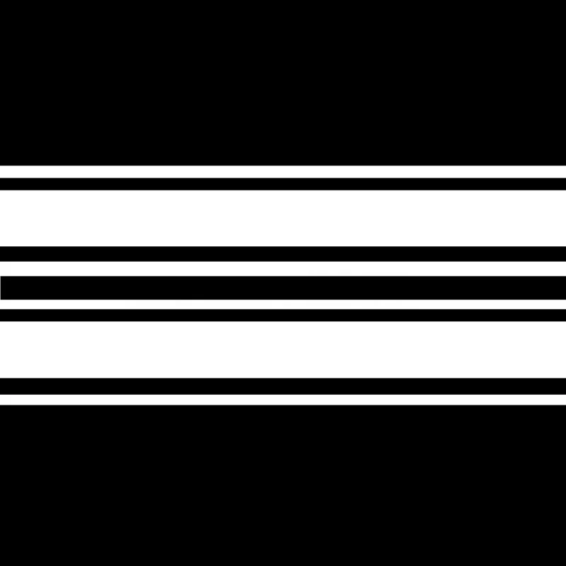 2pcs 183x8cm DIY Car Body Hood Vinyl Racing Stripe Pinstripe Sticker Decal