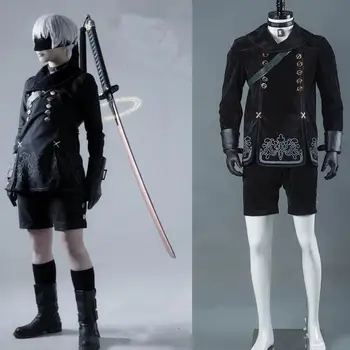 

New Game Nier Automata Cosplay Costume YoRHa 9S Uniforms Outfit Carnival/Halloween Adult Costumes for Women/Men S-3XL