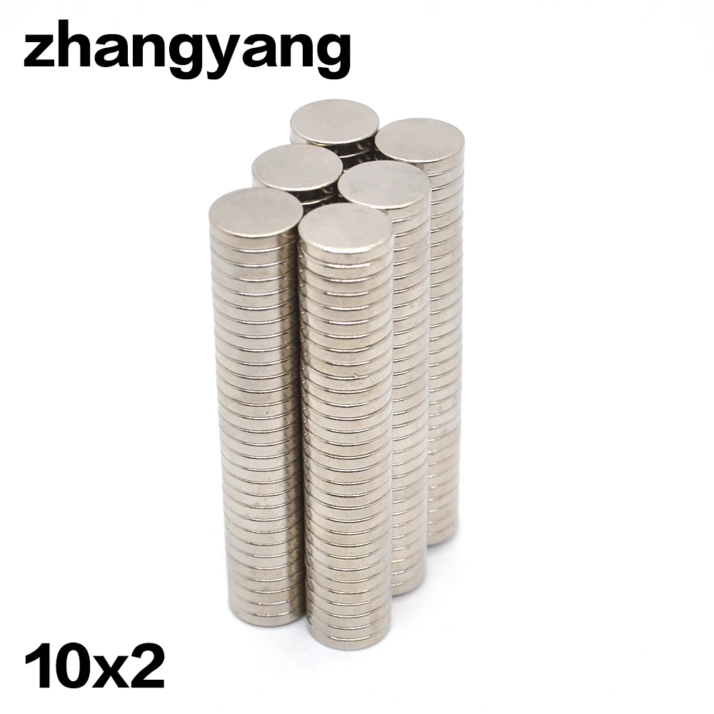 High Quality 500pcs 10x2mm 10x2 mm strong Circular Disc