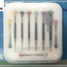 1 Набор отверток Horofix с плоским лезвием набор из 6 с запасными лезвиями