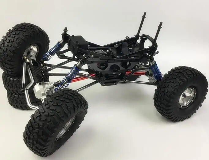 1/10 Масштаб RC Cralwer 4x4 CNC рама XL внедорожный грузовик с корпусом совместимый осевой SCX10 RC8WD PROLINE CAPO ACE KYX