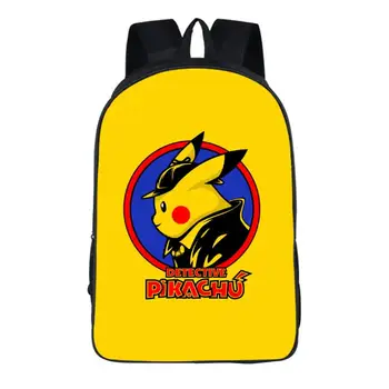 

Anime Pokemon Backpack Boys Girls School Bags Children Pikachu Backpack For Teenagers Kids Gift Backpacks Schoolbags