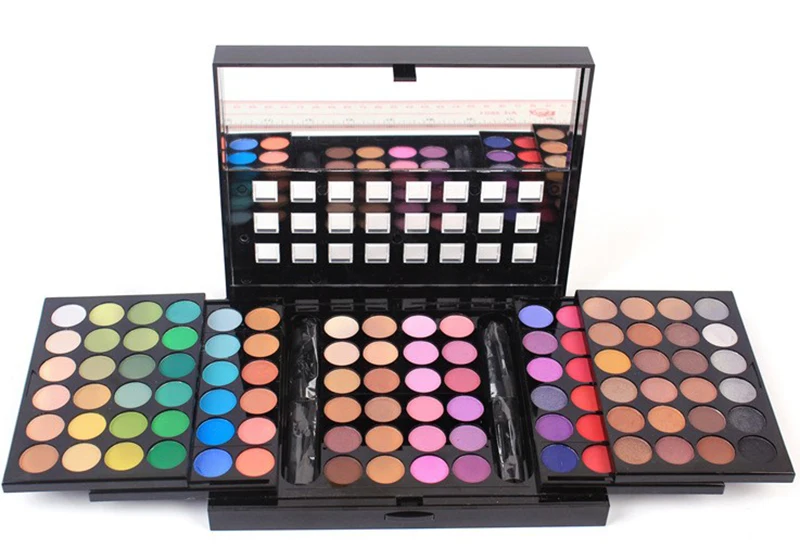 

2018 New 96 Colors Eyeshadow Palette 3 Layer Design Full Color Shimmer + Matte Deluxe Edition Women Beauty Cosmetics Make Up Kit