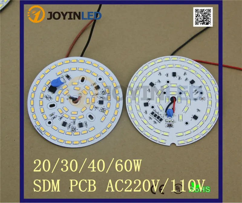 Бесплатная доставка 5 шт. IC интегрированный Питание модуль pcb 110vac 30 Вт линейных высокой Напряжение драйвер 5730smd AC светодиодные чип печатной