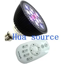 Дистанционное управление затемнения новая светодиодная лампа для аквариума дистанционное управление лампа светодиодный коралловый риф растут свет высокой мощности аквариум лампа