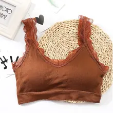 Летние женские сексуальные топы на бретельках кружево мягкий бюстгальтер топы сексуальные с v-образным вырезом кружевные майки H