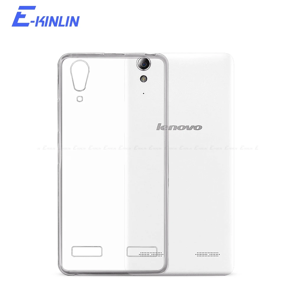 

Transparent Silicone UltraThin Clear Soft Full Protective Cover For Lenovo A6000 Plus A6010 A7000 TPU Case