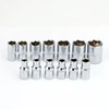 13Pcs 1/4" 4 4.5 5 5.5 6 7 8 9 10 11 12 13 14mm Socket Wrench Set Hex Metric 6 Point Socket Head Bit Sleeve Kit 1