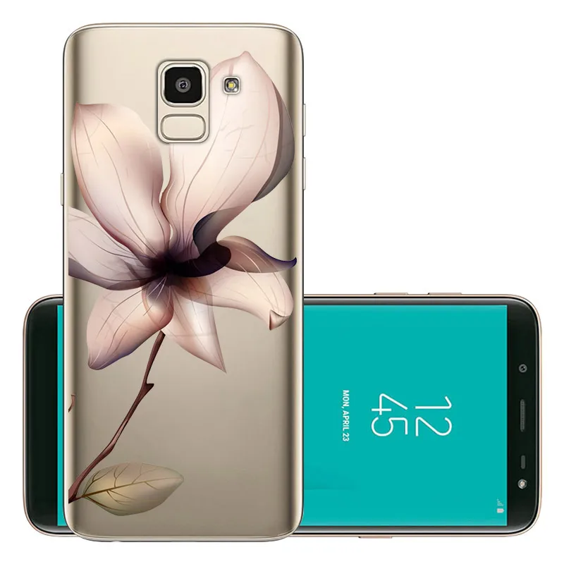 CROWNPRO чехол для телефона Samsung Galaxy J6 2018 силиконовые чехлы J600F J600 TPU A8 Plus мягкая задняя
