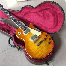 

Custom Electric Guitar, with luggage, One Piece Body, One Piece Neck, Electric Guitar real photos,