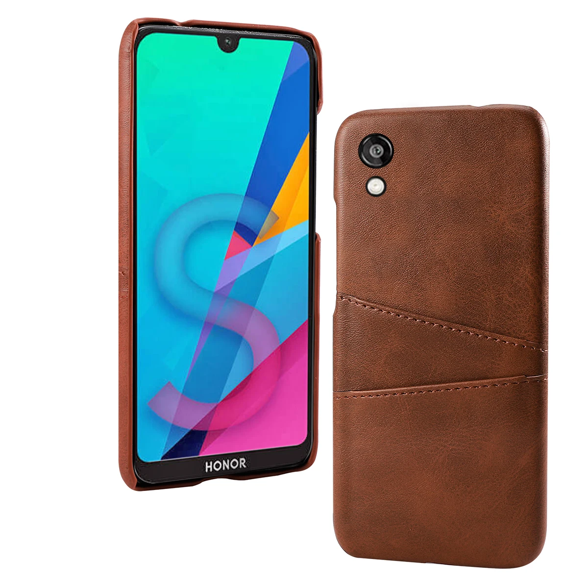 Чехол из искусственной кожи чехол для huawei Honor 8 s противоударный ПК защитный
