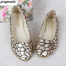 New spring woman crack College pregnancy slip on shoes flat female ladie casual Single shoes ballerines femme chaussures soulier