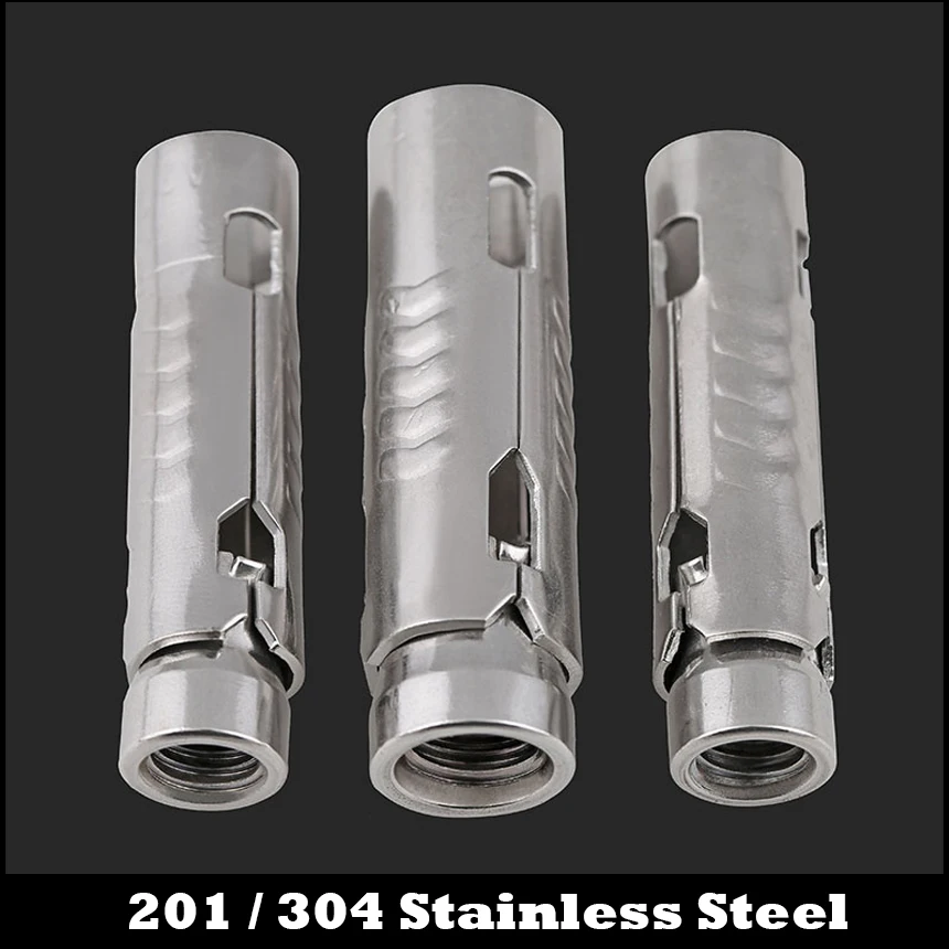 M6 M8 M10 M12 201 304 нержавеющая сталь 201ss 304ss сверхмощный расширительный втулка Клин три