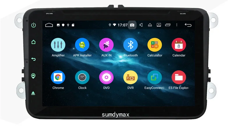 Discount 8 inch android 9.0 Car Radio For Volkswagen golf 6 touran passat B7 sharan Lavida polo with Navi GPS Card Car DVD Player 7