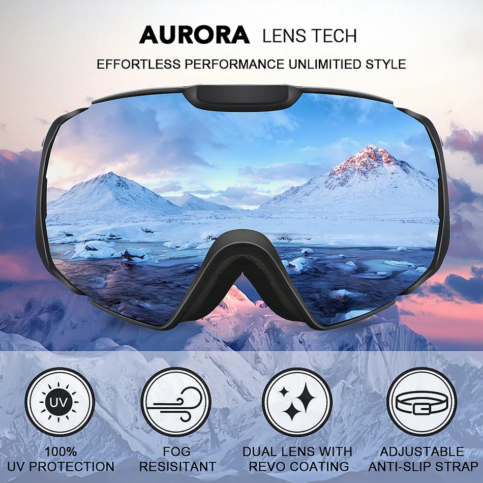 anti fog ski goggles