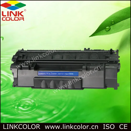 Бесплатная доставка Q7553A 7553A 7553 53A совместимый тонер картридж для HP LaserJet P2014 P2015