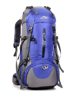 50л рюкзак для путешествий для мужчин Модный женский рюкзак для путешествий водонепроницаемый нейлоновый наплечный рюкзак для путешествий - Цвет: Небесно-голубой