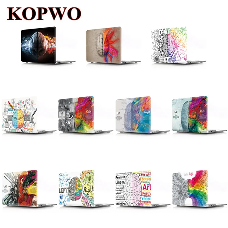 

KOPWO Idea Series Laptop Hard Case for Apple Macbook New Air Pro 11 12 13.3 15.4 Inch Notebook Replace Cover for A1534 A1425