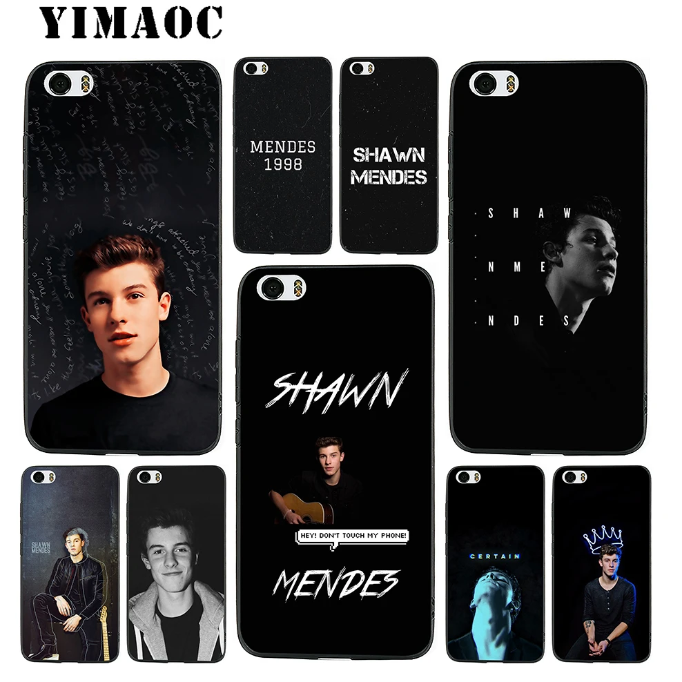 Мягкий силиконовый чехол YIMAOC Shawn Mendes для Xiaomi Redmi Note 9 Mi 8 Se 7 6 6A A1 A2 4X 4A 5A 5 MAX 3 MiA1 |