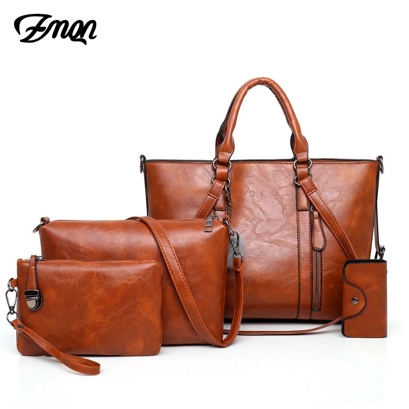  ZMQN Women Hand Bags Purses And Handbags Sets Ladies Crossbody Bags For women 2019 Leather Bags Wom - 33010597229