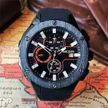 Top Brand Luxury MEGIR Men Sport Watch Chronograph Silicone Strap Quartz Military Big Dial Watches Clock Male Relogio Masculino megir relogio masculino big dial men watches top luxury brand black quartz military wrist watch men clock men s sports watch new