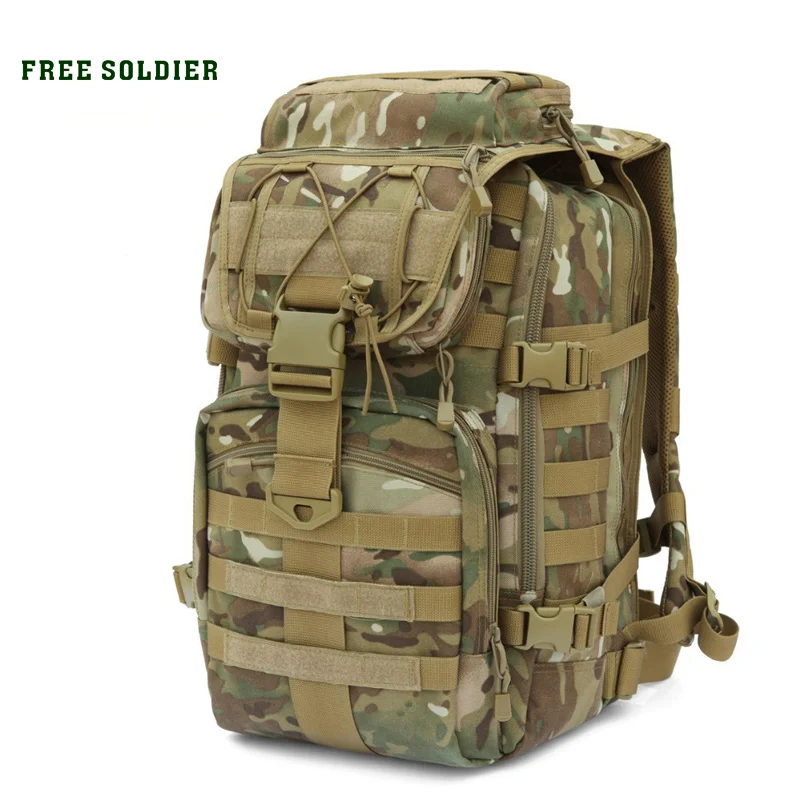 FREE SOLDIER Альпинистский рюкзак для путешествия и ходьбы поездок бивака X7