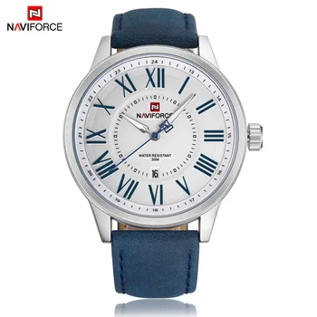 

NAVIFORCE Mens Watches Top Brand Luxury Date Display Business Watch Men Fashion Sport Army Wristwatch Waterproof Male Clock