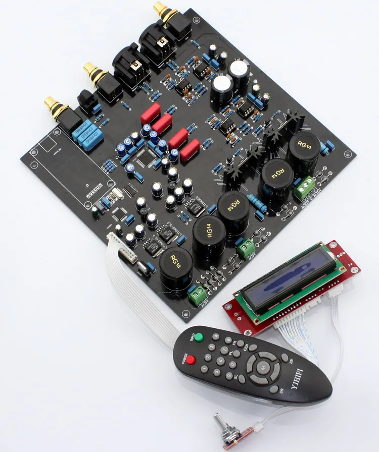 

AK4497EQ+AK4118 DAC Single Chip Deluxe Decoder Board Fiber Coaxial USB