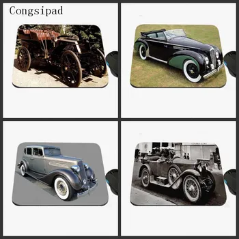 

Congsipad Luxury Antique Car Custom Printed Design Game Anti-slide Rectangular Rubber Notebook Computer Mouse Pad Table Mar