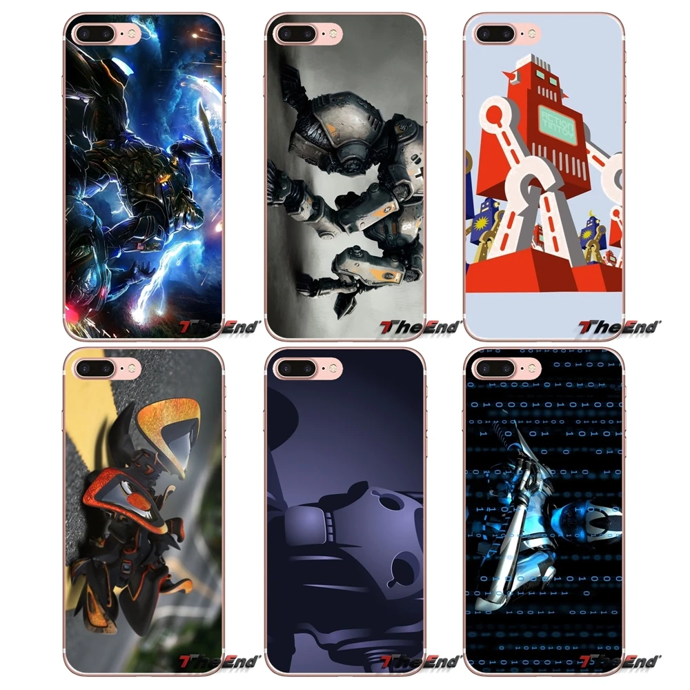 アクセサリー電話シェルカバーロボット壁紙アート用xiaomi Mi6 Mi 6 A1 Maxミックス2 5x 6x Redmi注5 5a 4x 4a 4 3プラスプロ Half Wrapped Cases Aliexpress