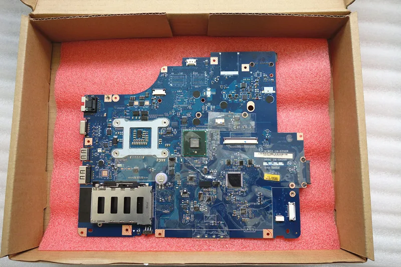 LA 5752P материнская плата подходит для Lenovo G560 Z560 ноутбук HM55 DDR3 Материнская