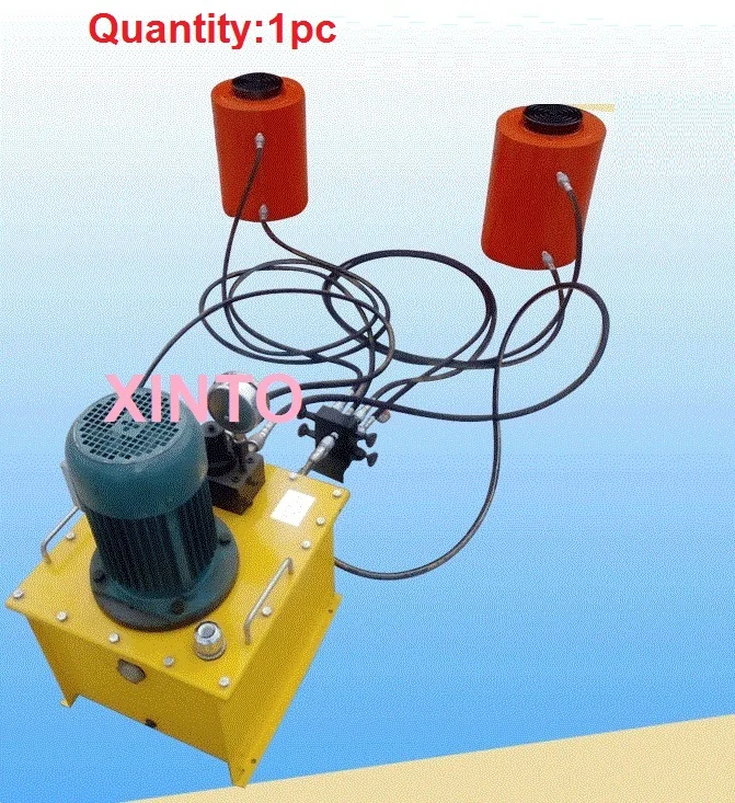 50T,200MM electric hydraulic jack, industrial grade lifting jack, heavy