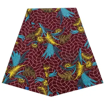 

100% cotton african wax print fabric 2020 high quality ankara nigerian real wax print fabric for sewing formal dress
