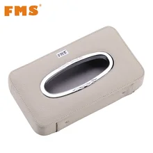 FMS козырек от солнца тканевые коробки спинки сиденья с натуральной кожи чехол для Audi toyota BMW Benz Volkswagen и т. д. автомобильные аксессуары