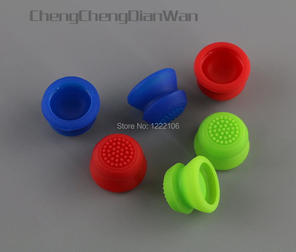 ChengChengDianWan 2 шт. силиконовые аналоговые ручки стики для большого пальца