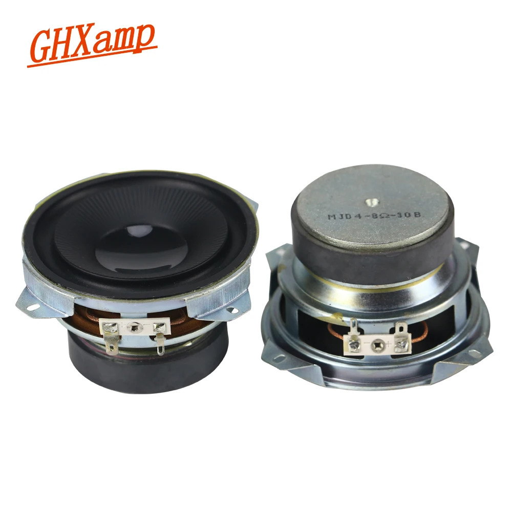 Ghxamp 4 дюймов 8ohm 30 Вт полный спектр Динамик Bluetooth дома пу Sisw Саундбар ТВ твитер Mid