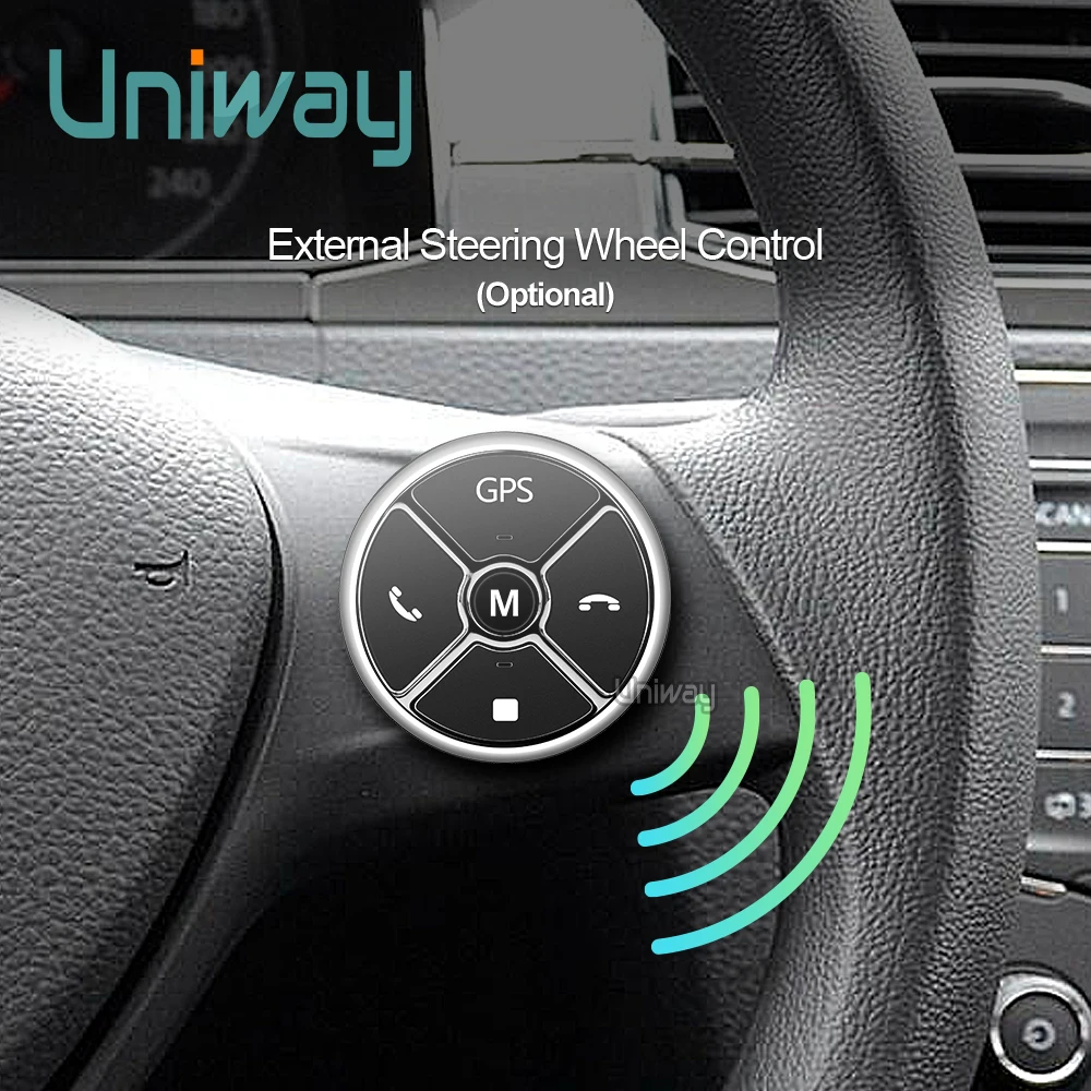 Uniway ZSLT8071 2G android 8,1 автомобильный dvd для kia sorento 2013 Автомобильный Радио gps навигация с управлением рулевого колеса