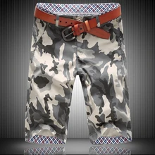 Г. мужские хлопковые шорты Большие размеры Электрический бизнес-повседневная Сжатия доска брюки-карго Шорты мужские летние прямо тонкий прилив Шорты