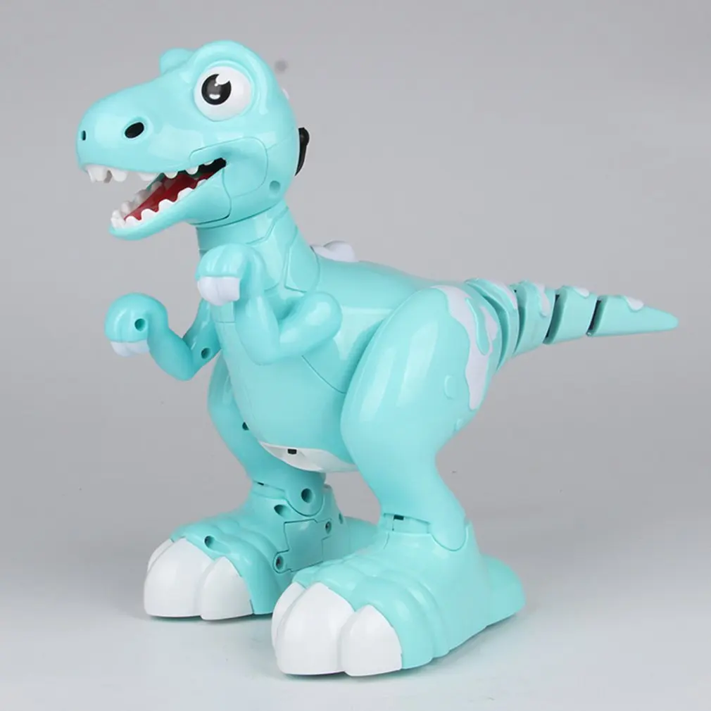 

Creative Dinosaur Robot Remote Control Robotic Dinosaur Smart Pet Kid Toys Radio Controlled Robot Toy Spray Dinosaur Action Toy