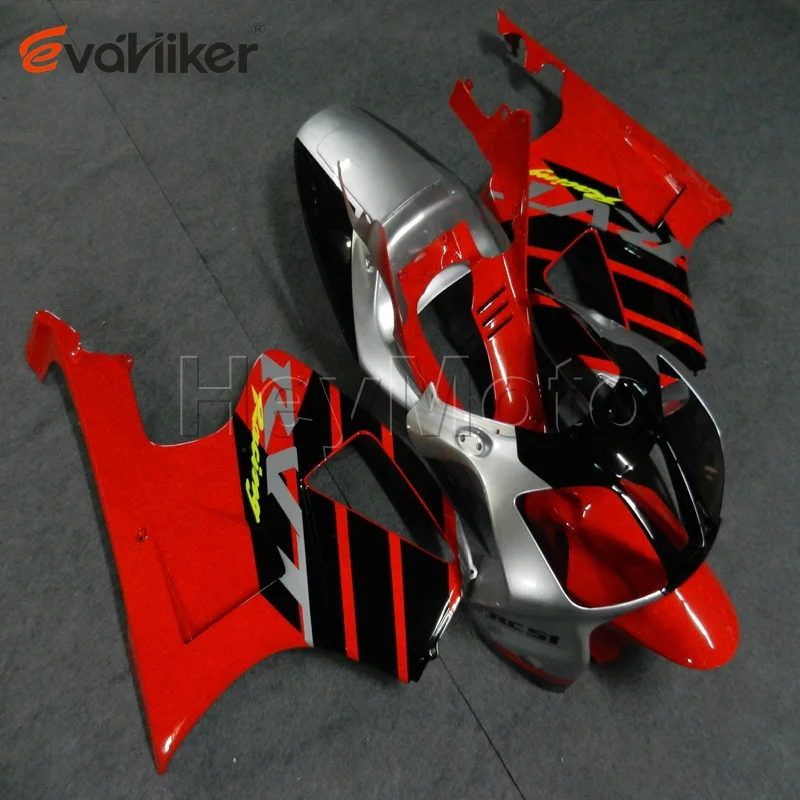 

motorcycle fairing for RC51 VTR 1000SP1 2000 2001 2002 2003 2004 2005 2006 silver red ABS Plastic motorcycle cowl