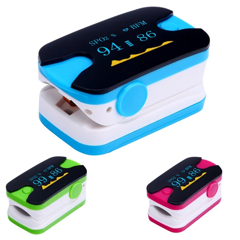 

Portable Health Care OLED Display Fingertip Pulse Oximeter Blood Oxygen SPO2 Heart Rate PR Monitor Fingertip Pulse Oximeter