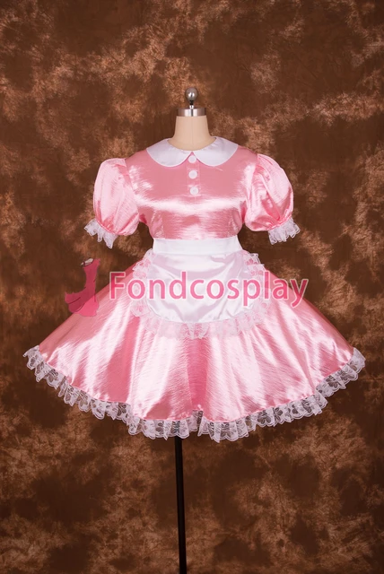 Short Sissy Dress Satin