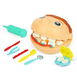 Ролевые игры игрушка игровой набор «Доктор» стоматолог грязь Плесень Набор инструментов пластик извлечение грязи нетоксичные Diy игрушка