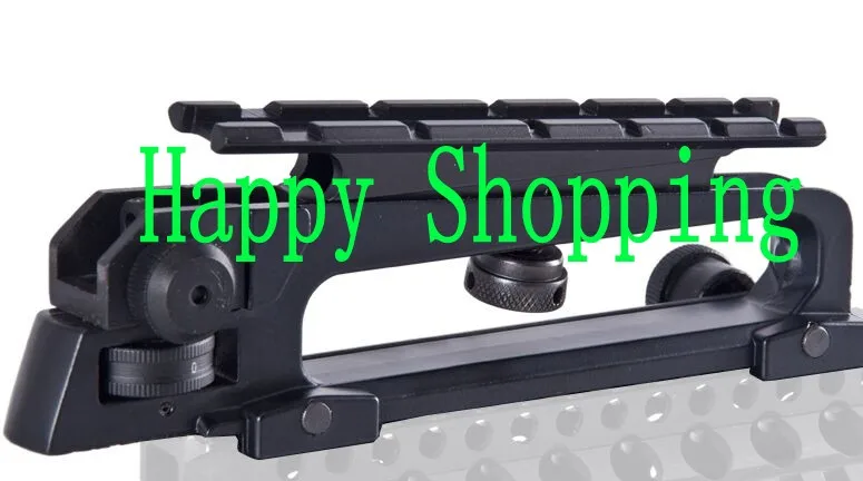 

Detachable Carry Handle and rear sight W/ See through Picatinny Rail Mount Combo M4 M16 AR15